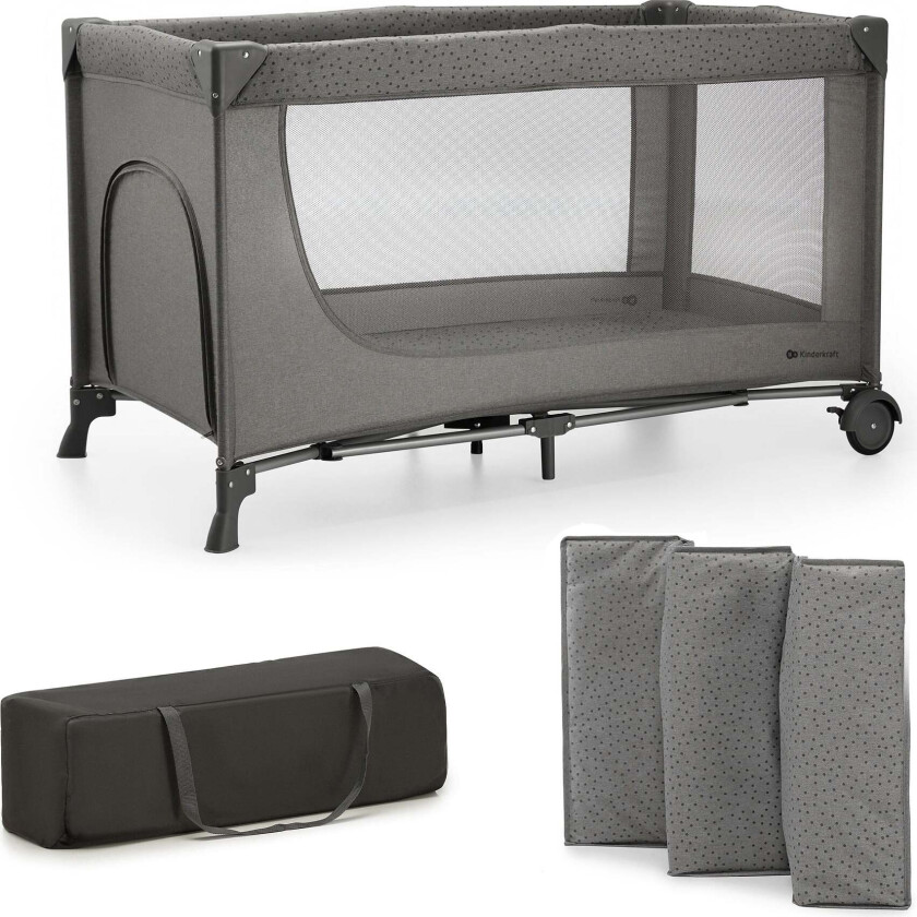 JOY 2 Reiseseng, Dark Grey - Reisesenger