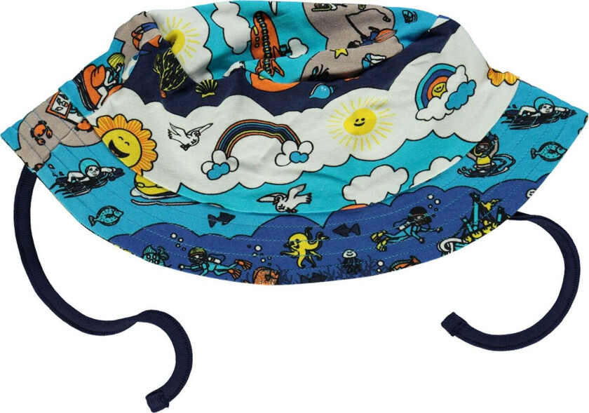 Solhatt, Ocean Blue, M - UV Klær - Bomull,Elastan