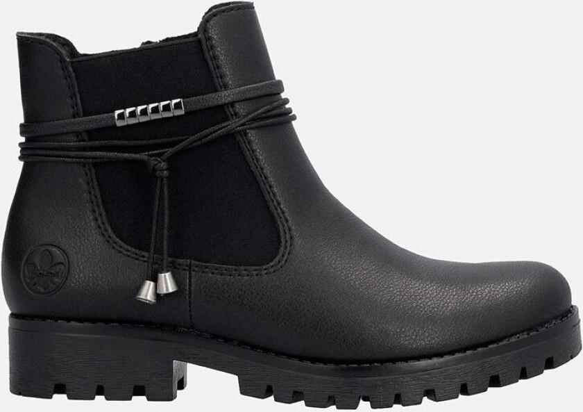 Varm-foret boot i skinn