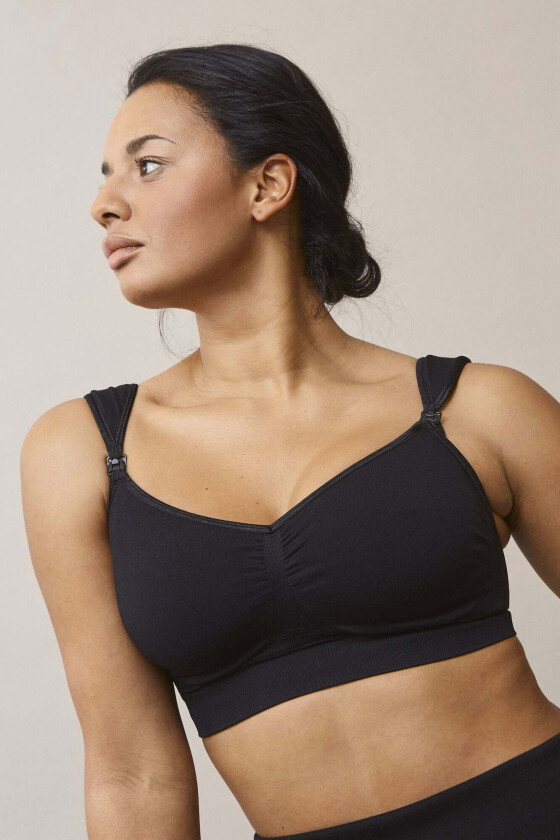 Fast Food Elevate Small Band Amme-BH, Black, XL - Ammeklær - Polyamid