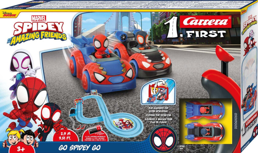 Carrera Bilbane - Marvel Spidey - Go Spid - First