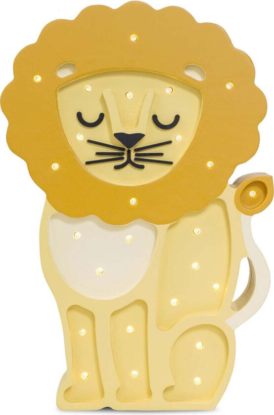 Lampe Løve - Nattlamper - Tre