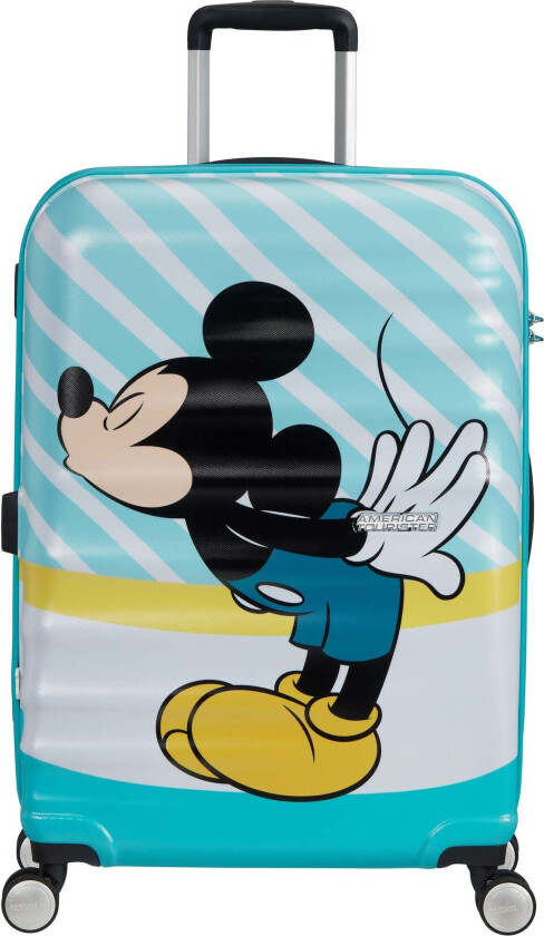 Disney Spinner Koffert 64L, Mickey Blue Kiss - Kofferter