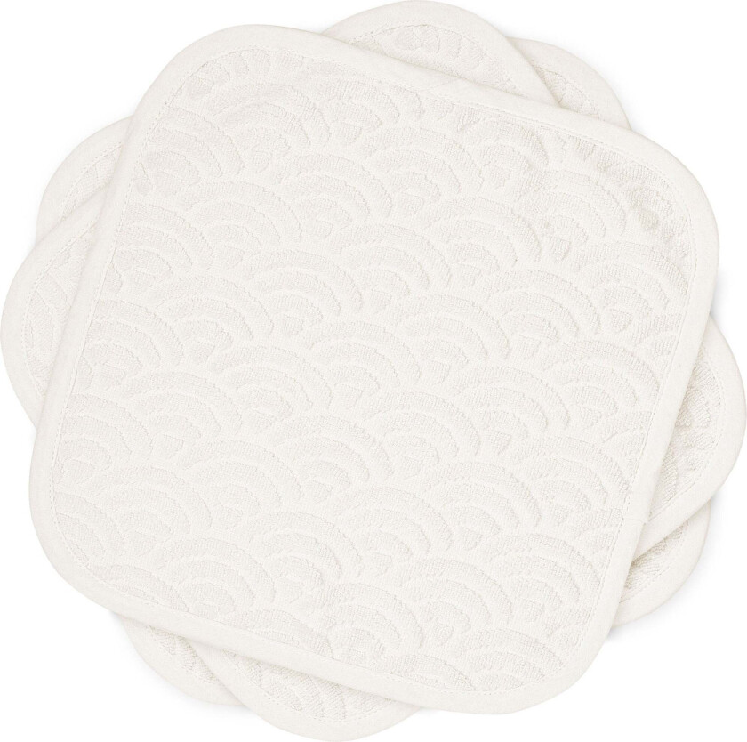 Vaskeklut, Off White - Vaskekluter - Bomull