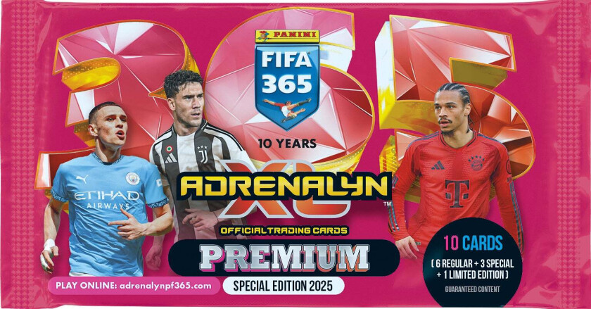 365 Adrenalyn XL 2025 Premium Samlekort - Kortspill & Memory - Plast