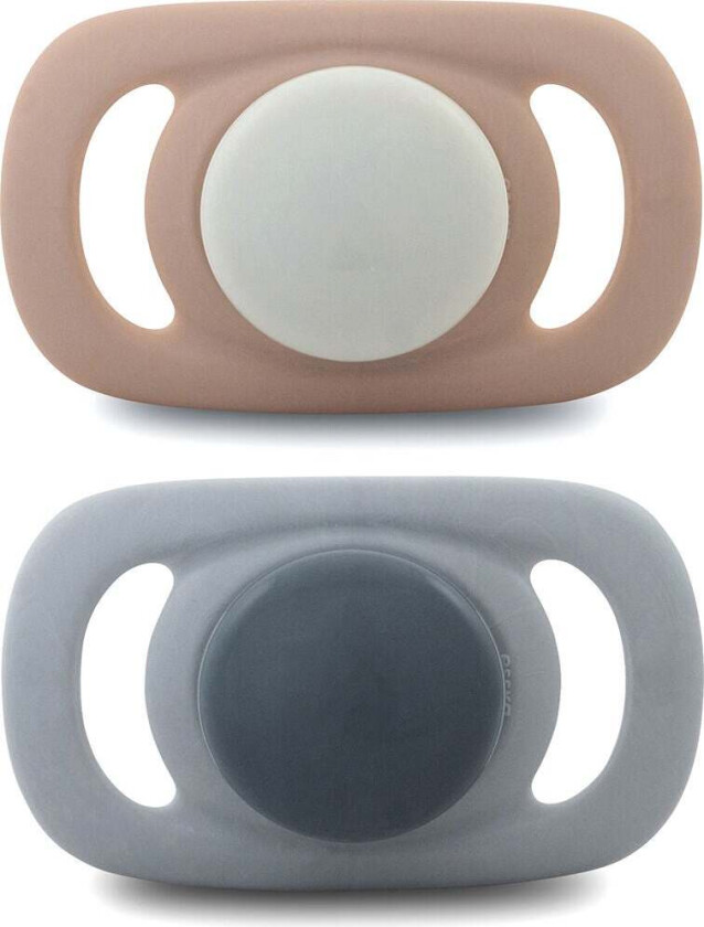 Chilla Smokk Silikon 2-pakning, Beige - Smokker