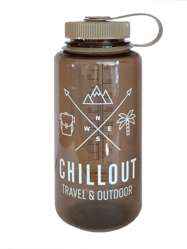 Wide Mouth Sustain "Chillout Logo" Drikkeflaske (1L)