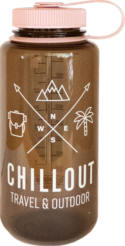 Wide Mouth Sustain "Chillout Logo" Drikkeflaske (1L)