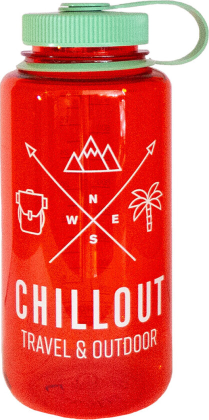 Wide Mouth Sustain "Chillout Logo" Drikkeflaske (1L)