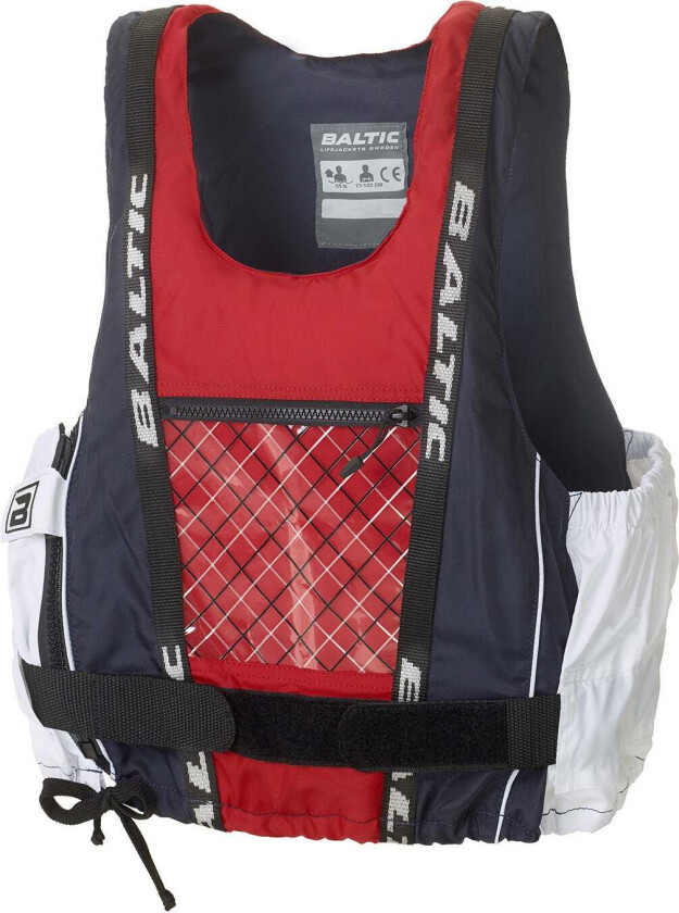 Dinghy Pro Flytevest, Rød/Blå/Hvit, 25-40kg - Båt & Fiske