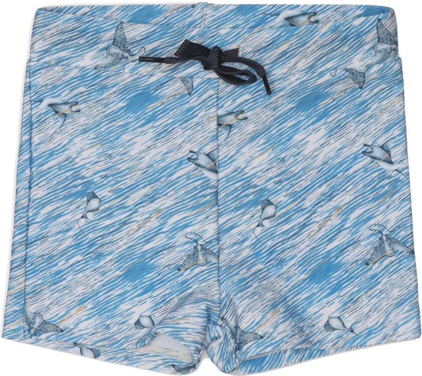 MINI A TURE Gerry Badeshorts, Slate Blue, 86-92 - Badetøy