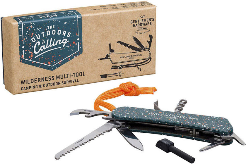 Wilderness 9-in-1 Multi-tool (Multiverktøy)
