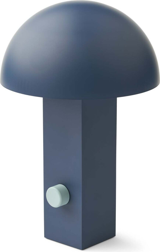 Hyppolite Portabel Lampe, Indigo Blue - Nattlamper