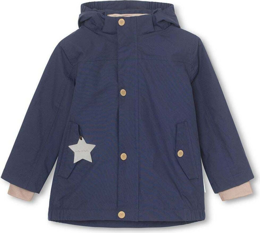 MINI A TURE Wasike Skalljakke, Maritime Blue, 116 - Skallklær