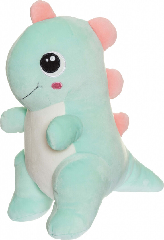 Kramis Kosedyr Dino 25 cm, Pistage - Kosedyr - Polyester