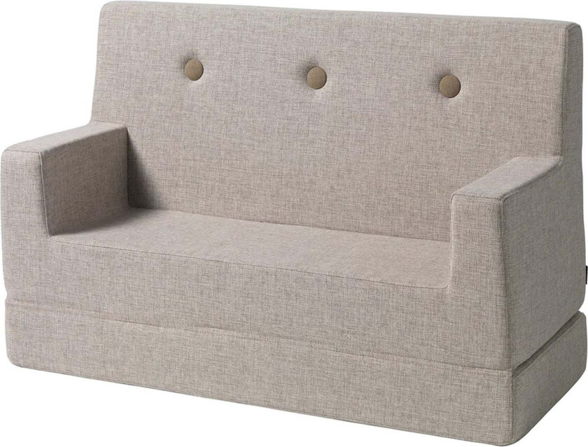 KlipKlap Kids Sofa, Sand - Sittemøbler - 100% Polyester