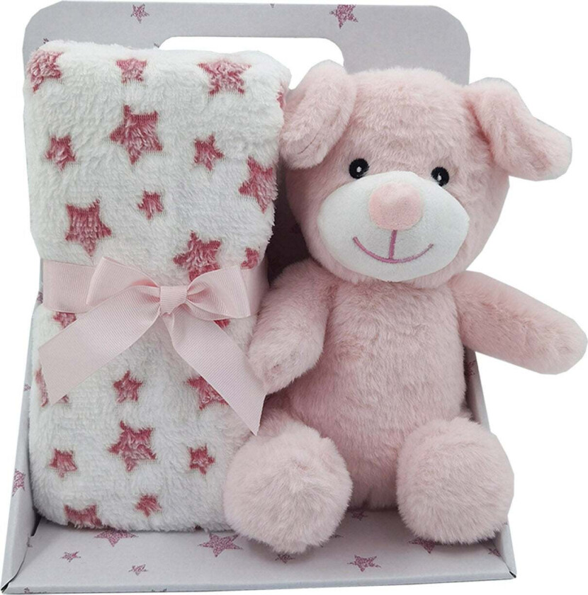 Teppe Hund, Rosa - Tekstiler - 100% Polyester