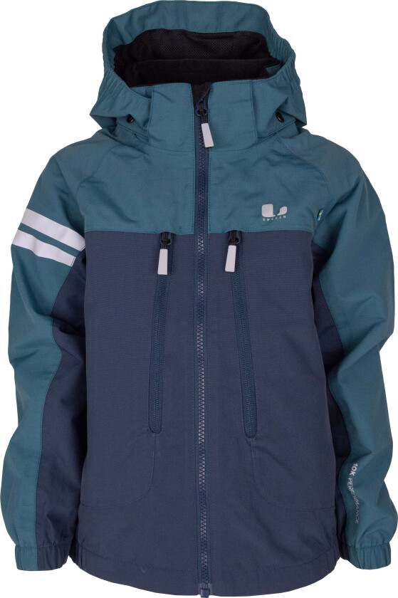 Lingbo Skalljakke, Turquoise/Navy, 170 - Skallklær - 100% Polyester