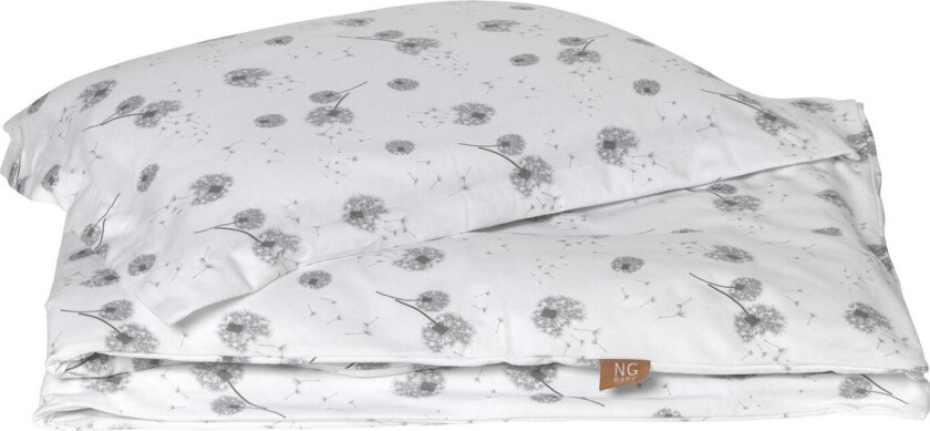 Dandelion Sengesett 70x80, Grå - Sengesett - Bomull