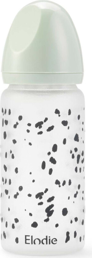 Elodie Tåteflaske Glass, Dalmatian Dots - Tåteflasker & Tilbehør - Glass,Plast,Silikon