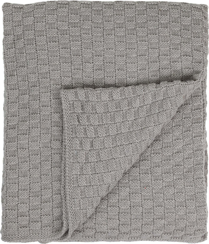 Tax Teppe, Grå/Brun - Gulpekluter & Babytepper - Bomull