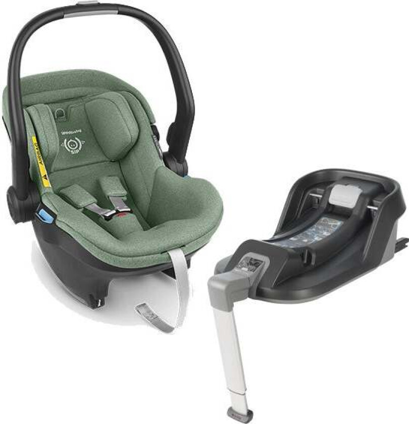 MESA i-Size Babybilstol inkl. ISOFIX-base, Emmett Green - Med Base