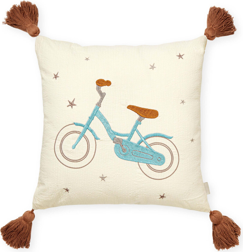 Brodert Pyntepute Bicycle - Tekstiler - 100% Polyester