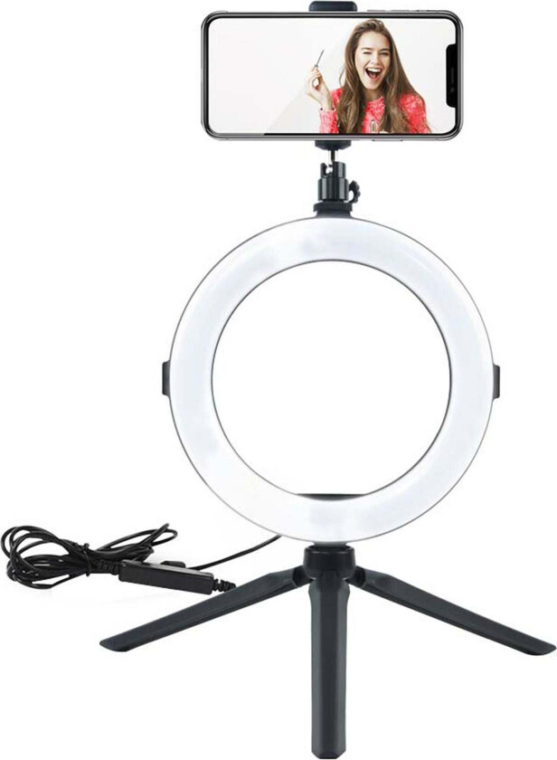 Skrivebordlampe 360° - Bordlamper - Bomull