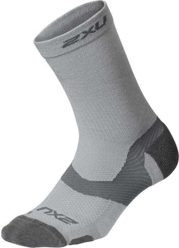 Vectr Merino Light Cushion Crew Sokker, Grå, S - Gravidklær - Nylon,Merinoull