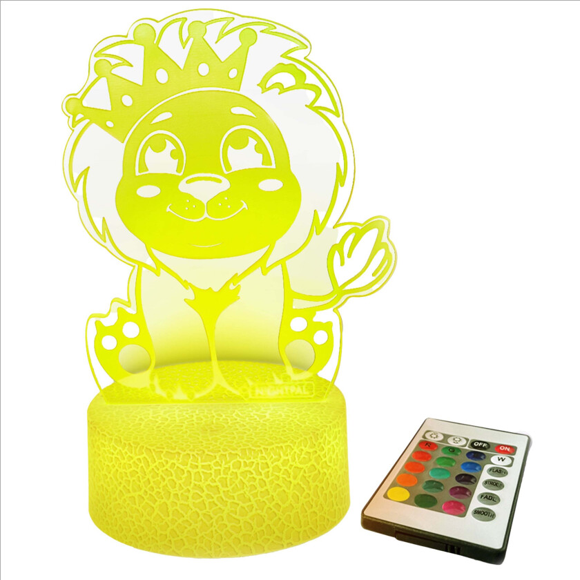 Nattlampe Løve - Nattlamper