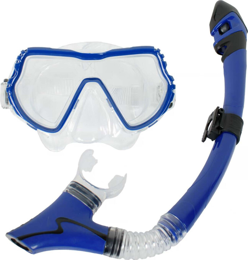 Helmaske SR, Navy - Dykkermasker & Snorkelsett - Silikon,Plast