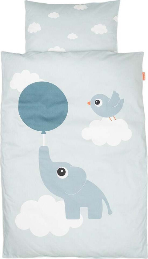 Elphee Sengesett 100 x 140, Blå - Sengesett - Bomull