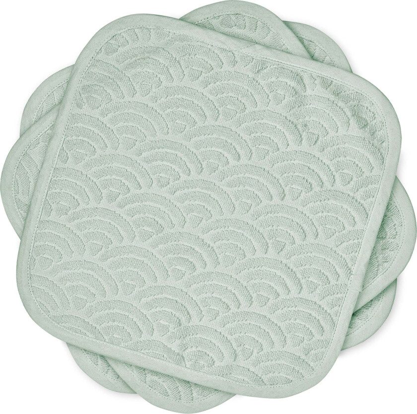 Vaskeklut, Dusty Green - Vaskekluter - Bomull