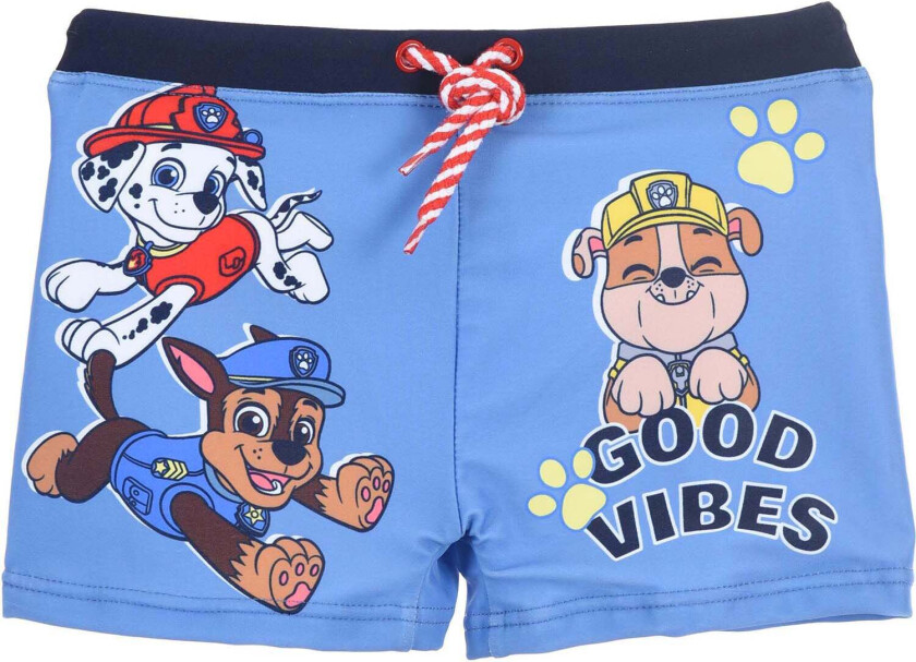 Badeshorts, Blå, 8 år - Badetøy - Polyamid,Elastan
