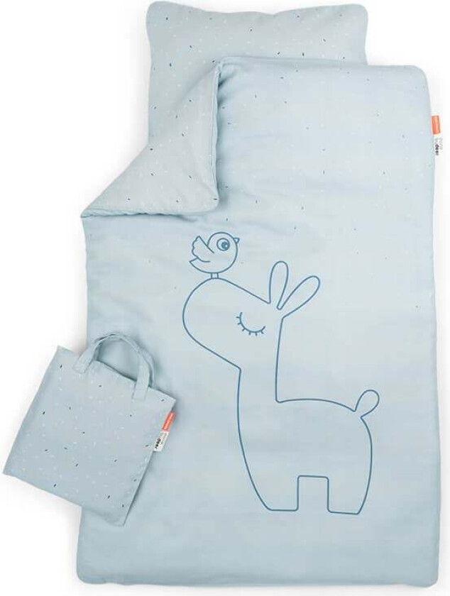 70x100 Lalee Sengesett, Blå - Sengesett - Bomull