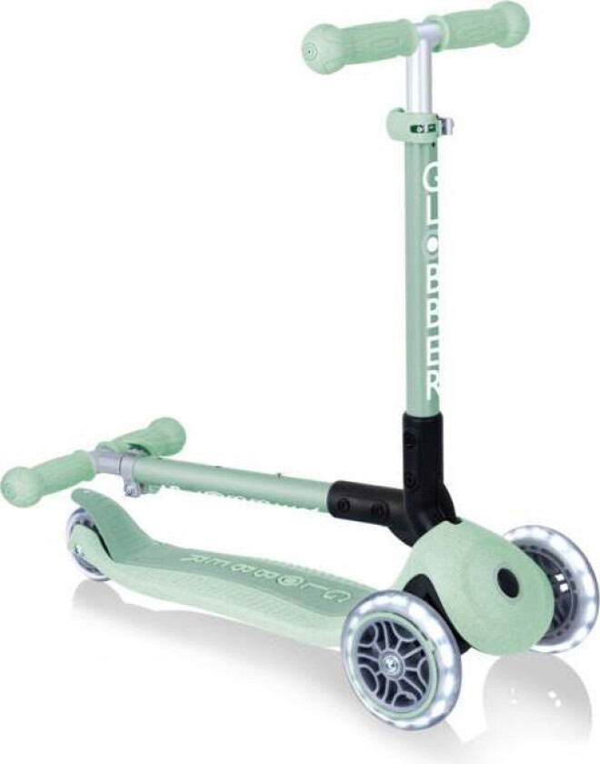 Junior Foldable Light Ecologic Sparkesykkel, Pistachio - Sparkesykler & Kickbikes