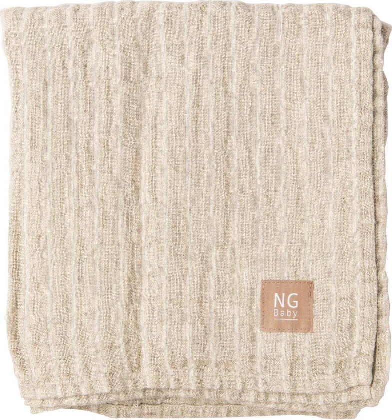 Linteppe 100x100, Natural - Tekstiler