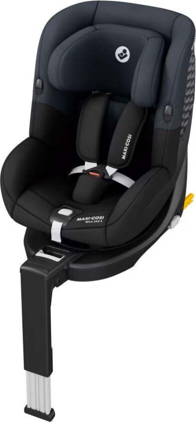 Mica 360 S i-Size Bilstol, Tonal Black - Vendbare