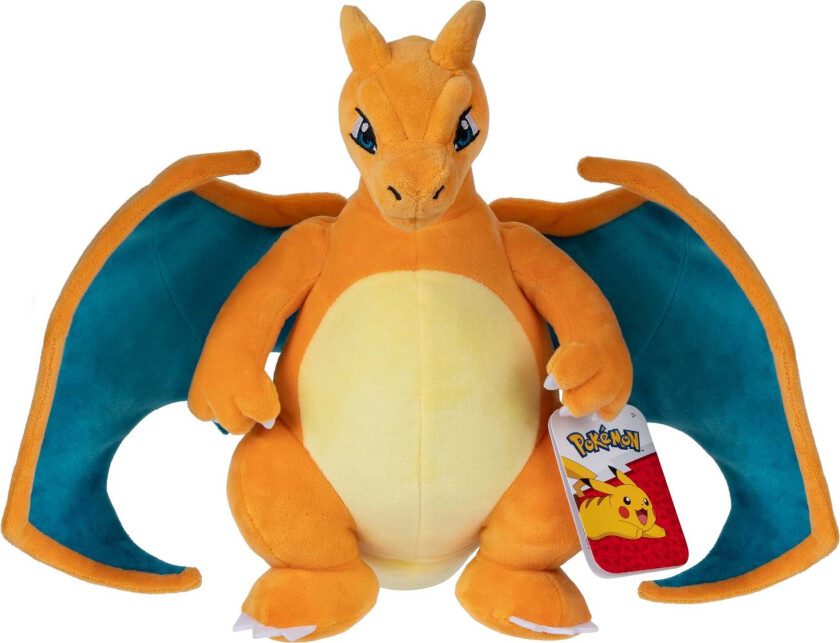 Kosedyr 30 cm Charizard Exclusive - Kosedyr - Polyester