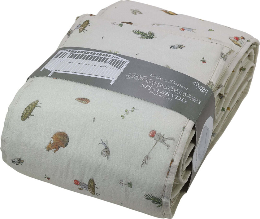 Beskow Tomtebobarnen Sengekant 30 x 360, Beige - Sengekanter - Bomull,Polyester