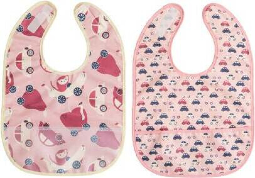 Smekke Biler 2-pack, Rosa/Lilla - Bestikk & Servering - Polyester