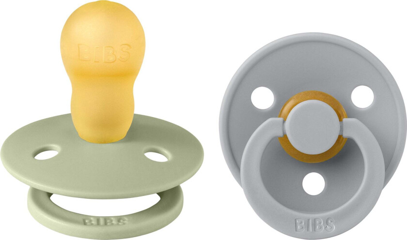 Colour Smokk 2-Pack Lateks Str 3 Rund, Sage/Cloud - Smokker - Lateks