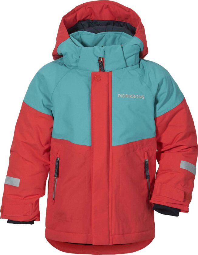 Lun Vinterjakke, Bright Red, 80 - Barnejakker - 100% Polyester - Best i test