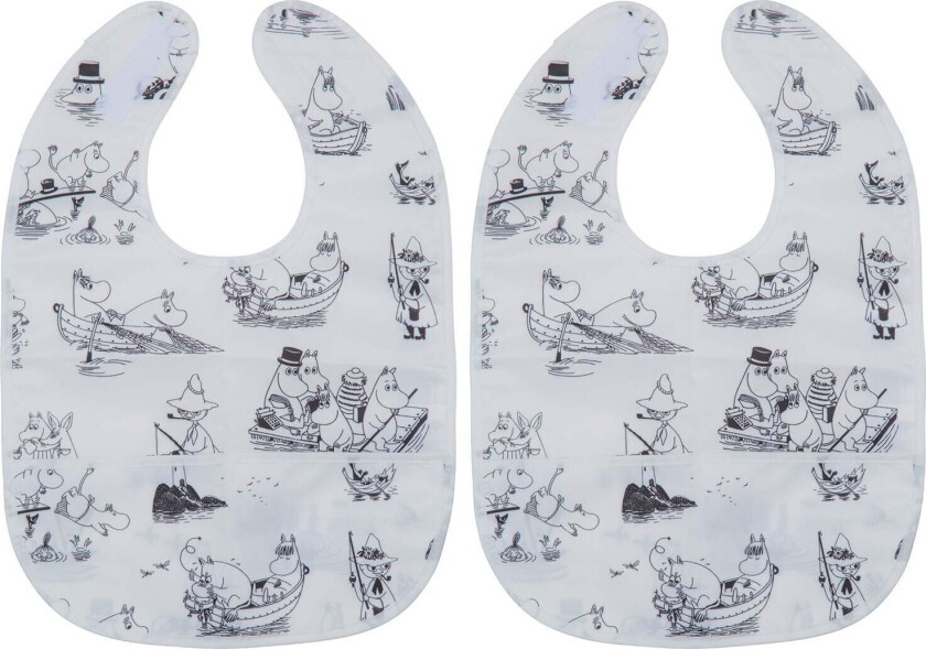 Smekke 2-pack, Svart/Hvit - Bestikk & Servering