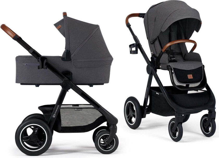 EVERYDAY 2-i-1 Duovogn, Dark Grey/Black -  Duovogner