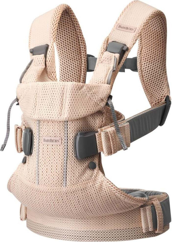 One Air Bæresele 3D Mesh, Pearly Pink - Bæreseler - Polyester