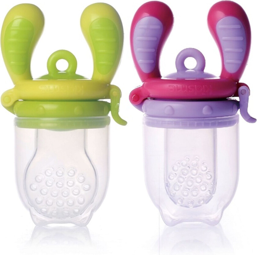 Food Feeder 2-pk, Lilla/Lime -  Bestikk & Servering