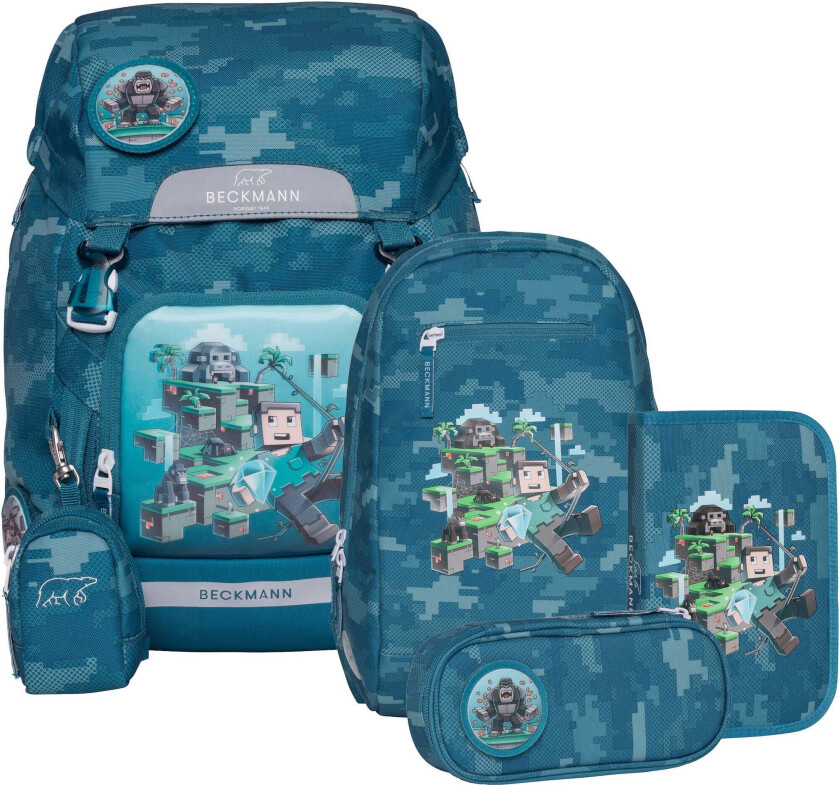 Classic Ryggsekk Sett 22L, Jungle Game - Ryggsekker - Polyester