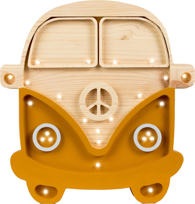 Lampe Van, Sennepsgul/Tre - Nattlamper