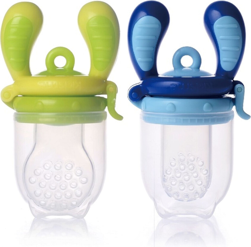 Food Feeder 2-pk, Blå/Lime -  Bestikk & Servering